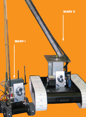 Mobile Arm Radiation-measuring Vehicle