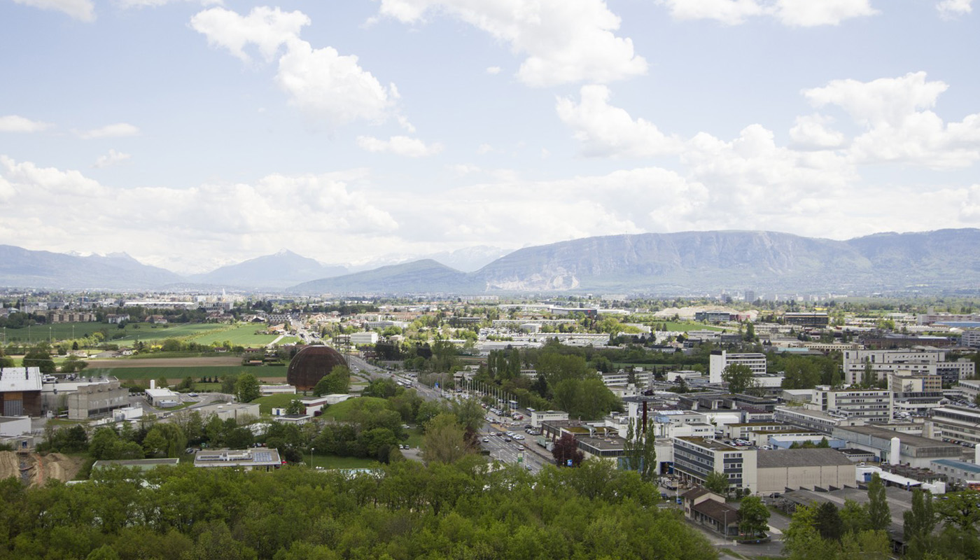 Photo of CERN aerial