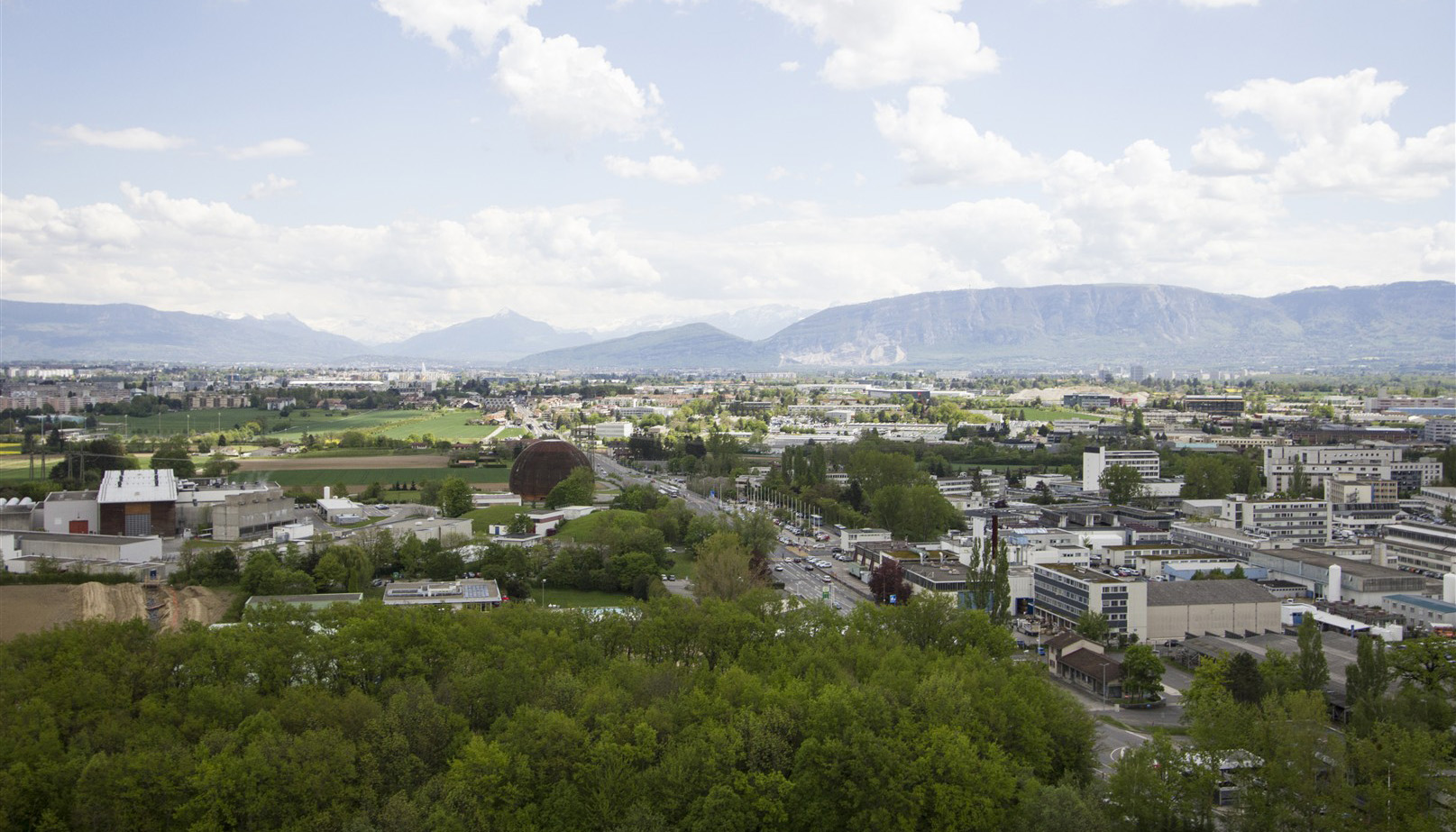 Photo: CERN campus | symmetry magazine