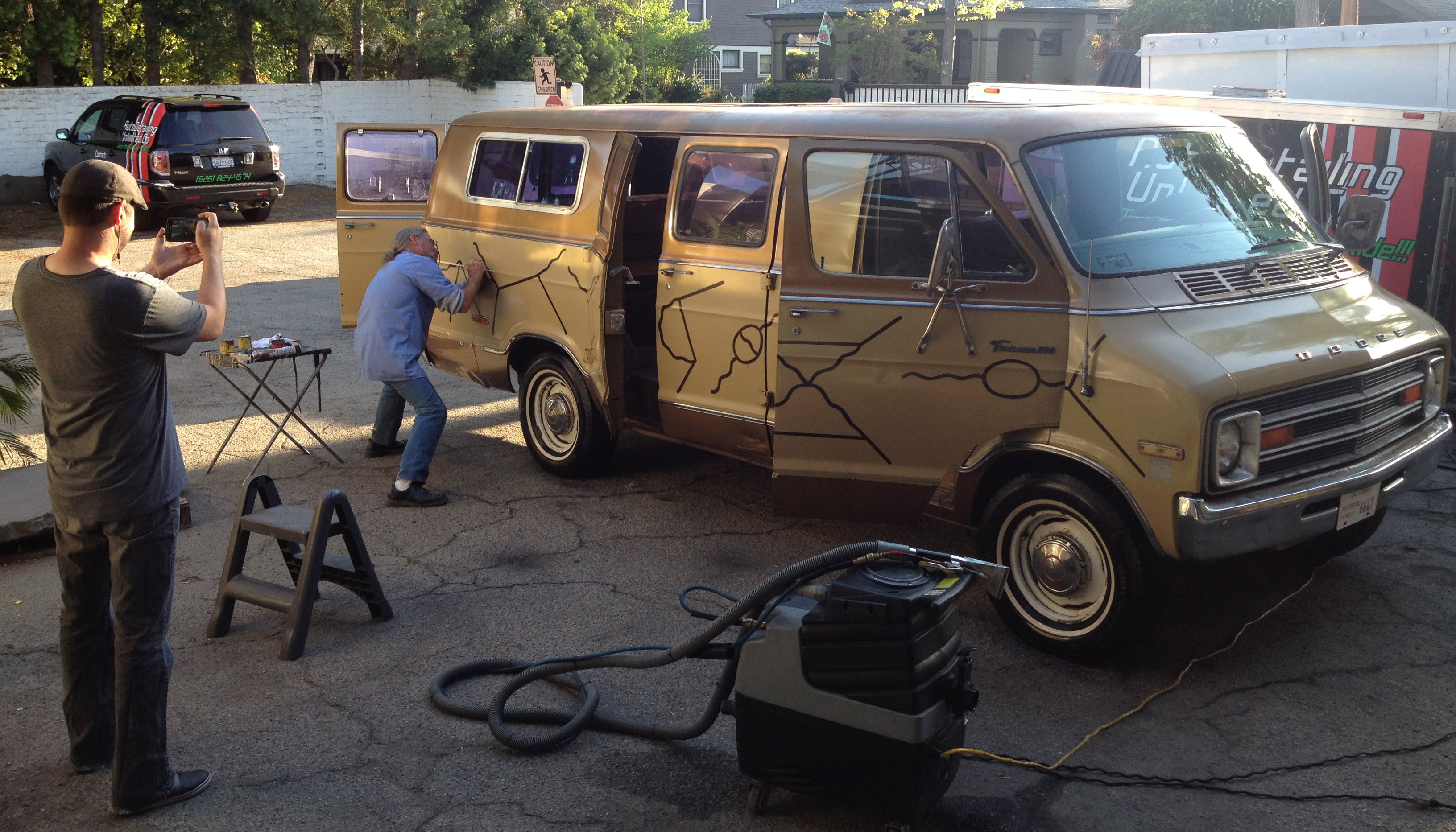 Photo of Feynman van restoration