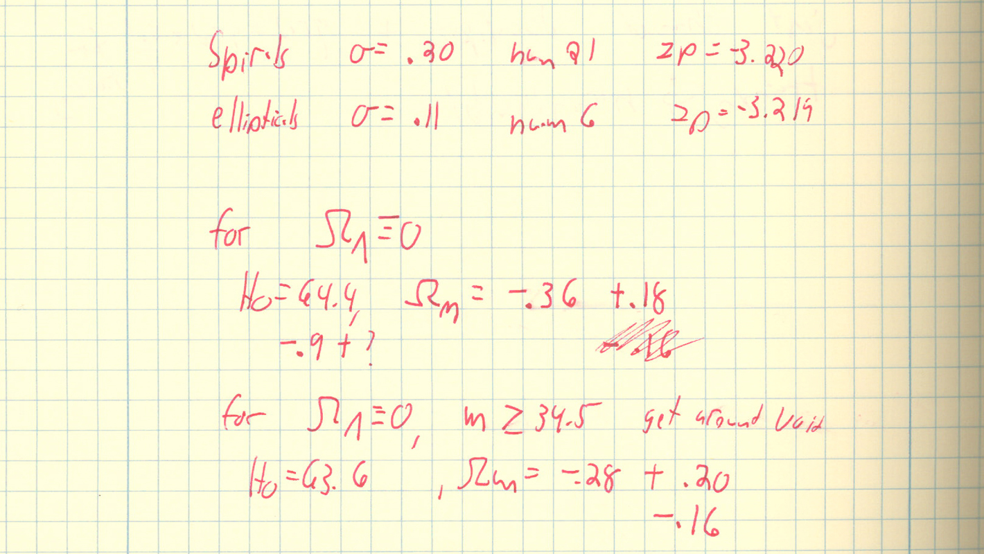 Logbook of October/November 2007