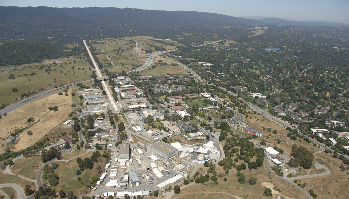 Photo of SLAC aerial