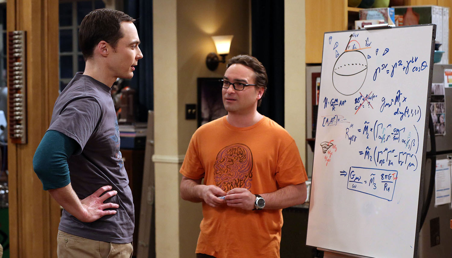 Photo of Sheldon and Leonard