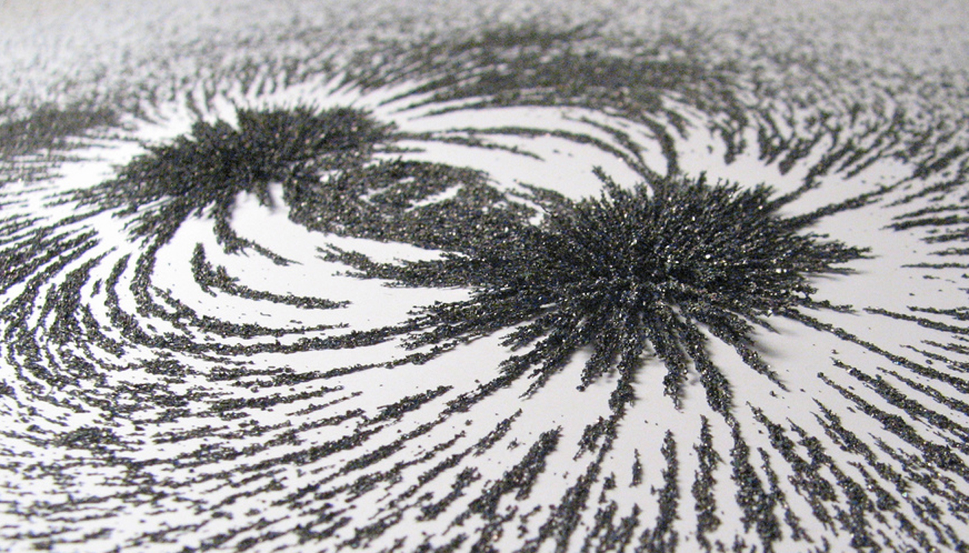 Photo of magnetic field