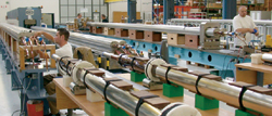 Industry partners manufacture magnets using CERN’s designs and processes.