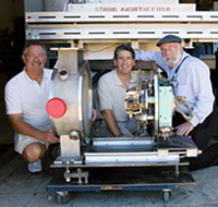 Richard Boyce, Charles Troxel Jr., and Herman Winick