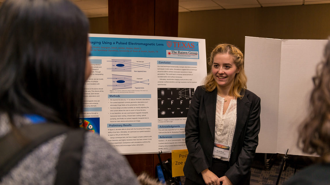 Zoe de Beurs of the University of Texas at Austin describes her research project