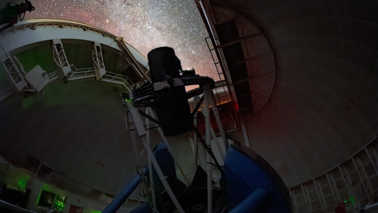 The Dark Energy Spectroscopic Instrument imaging the night sky in 2022