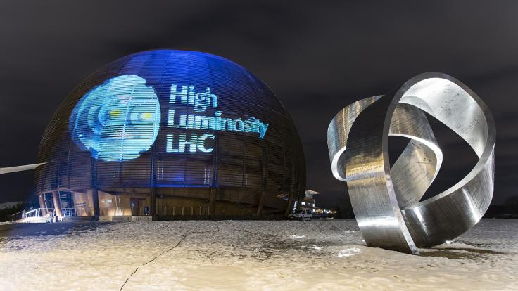 Photo of CERN Globe HL-LHC