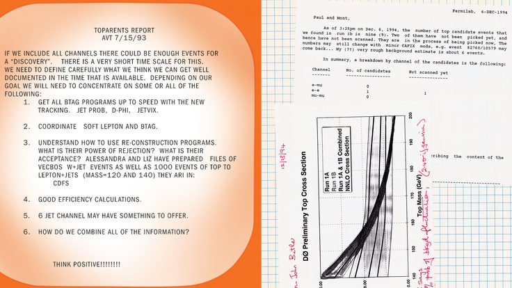 Logbook of March 2005 CDF DZero